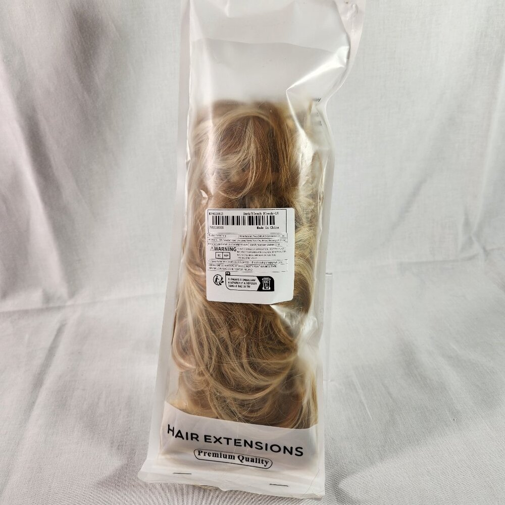 Hair Extension Womens Dark / Bleach Blonde 14 Inches Unbranded NEW Fast Ship